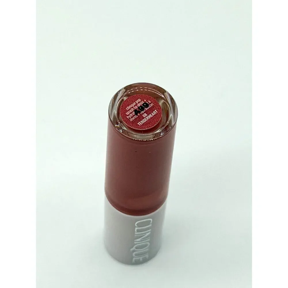 Clinique Makeup Lot 3pc Pop Lipstick Lip Gloss Minis Bare Pop Plum Tenderheart